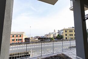 Panoramic sea View in Nervi