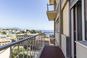 Panoramic sea View in Nervi