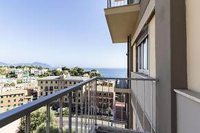 Panoramic sea View in Nervi