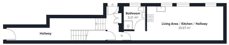 Host Stay Studio Pod 1