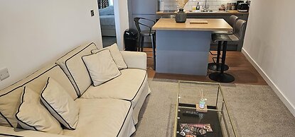 Modern Peaceful Open Plan 1-bed Apartment Rutland