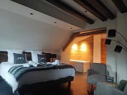 Géraniums et Neige Fraîche