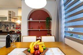 Apartamento com quintal na Praça do Pôr do Sol