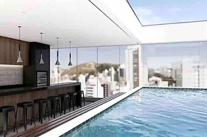 AP 822 com Piscina, Academia e Coworking
