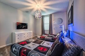 Spacious Condo-modern Decor Star Wars Bedroom