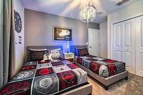 Spacious Condo-modern Decor Star Wars Bedroom