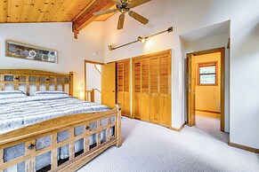 Deck w/ Hot Tub: Serene Cabin in Truckee