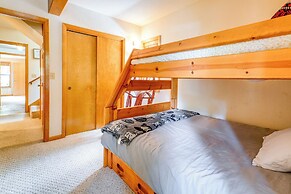 Deck w/ Hot Tub: Serene Cabin in Truckee