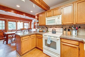 Deck w/ Hot Tub: Serene Cabin in Truckee