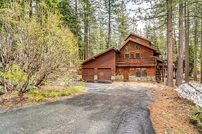 Deck w/ Hot Tub: Serene Cabin in Truckee