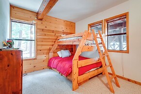 Deck w/ Hot Tub: Serene Cabin in Truckee