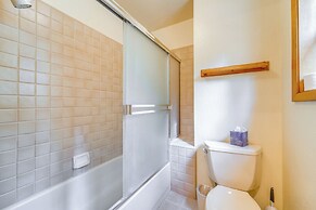 Deck w/ Hot Tub: Serene Cabin in Truckee