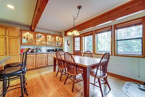 Deck w/ Hot Tub: Serene Cabin in Truckee