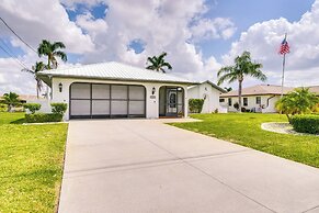 Lanai & Pool: Waterfront Cape Coral Home!