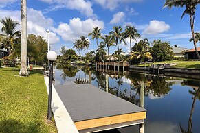 Lanai & Pool: Waterfront Cape Coral Home!