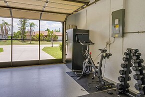 Lanai & Pool: Waterfront Cape Coral Home!