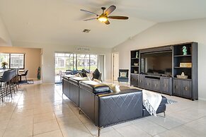 Lanai & Pool: Waterfront Cape Coral Home!