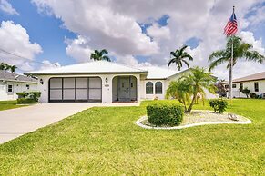 Lanai & Pool: Waterfront Cape Coral Home!