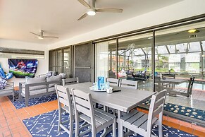 Lanai & Pool: Waterfront Cape Coral Home!