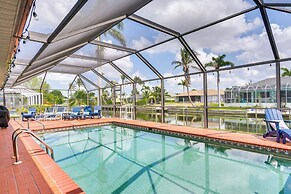 Lanai & Pool: Waterfront Cape Coral Home!