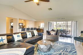 Lanai & Pool: Waterfront Cape Coral Home!