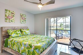 Lanai & Pool: Waterfront Cape Coral Home!