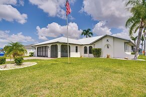 Lanai & Pool: Waterfront Cape Coral Home!