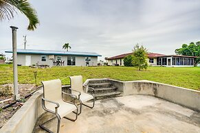 Waterfront Cape Coral Vacation Rental w/ Boat Slip