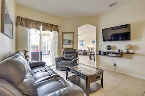 Lanai & Pool: Spacious Villa Near Disney!