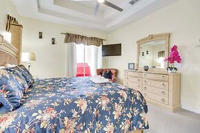 Lanai & Pool: Spacious Villa Near Disney!