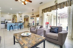 Lanai & Pool: Spacious Villa Near Disney!