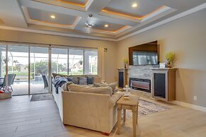 Private Pool & Patio: Waterfront Cape Coral Home