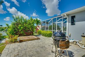 Private Pool & Patio: Waterfront Cape Coral Home