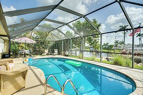 Private Dock & Lanai: Waterfront Cape Coral Home!