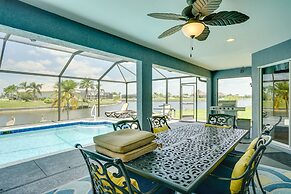 Chic Cape Coral Retreat w/ Pool & Canoe Access
