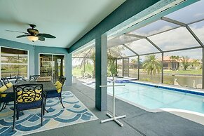 Chic Cape Coral Retreat w/ Pool & Canoe Access