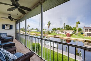 Half Mi to Downtown: Waterfront Cape Coral Condo