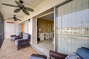 Half Mi to Downtown: Waterfront Cape Coral Condo