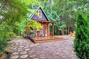 Adorable A-frame Cabin, Steps to Lake Cushman!