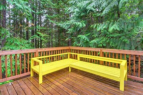 Adorable A-frame Cabin, Steps to Lake Cushman!