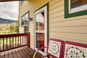 Mtn Views & Fireplace: Stunning Dillon Townhome!