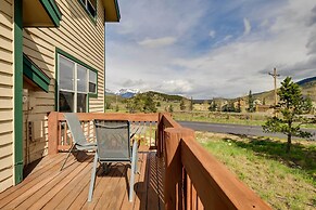 Mtn Views & Fireplace: Stunning Dillon Townhome!