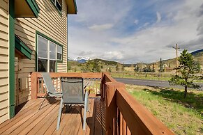 Mtn Views & Fireplace: Stunning Dillon Townhome!