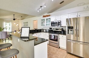 Lanai & Fire Pit: Peaceful Palm Coast Home!