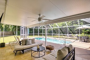 Lanai & Fire Pit: Peaceful Palm Coast Home!