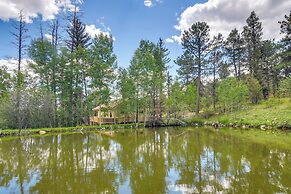 Private Hot Tub & Pond: Conifer Log Cabin
