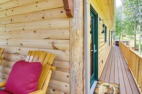 Private Hot Tub & Pond: Conifer Log Cabin