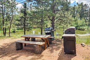 Private Hot Tub & Pond: Conifer Log Cabin