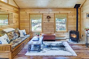 Private Hot Tub & Pond: Conifer Log Cabin