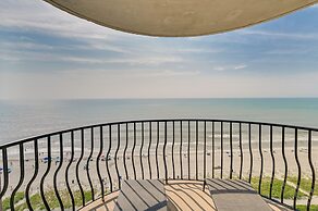 Central Myrtle Beach Condo w/ Ocean-view Balcony!